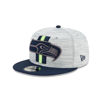 Sapca New Era Seattle Seahawks NFL Official NFL Training 9FIFTY Snapback - Albastri